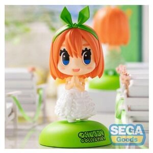 Sega Chubby Collection Figure Yotsuba Nakano White Orange Excellent Anime Movie